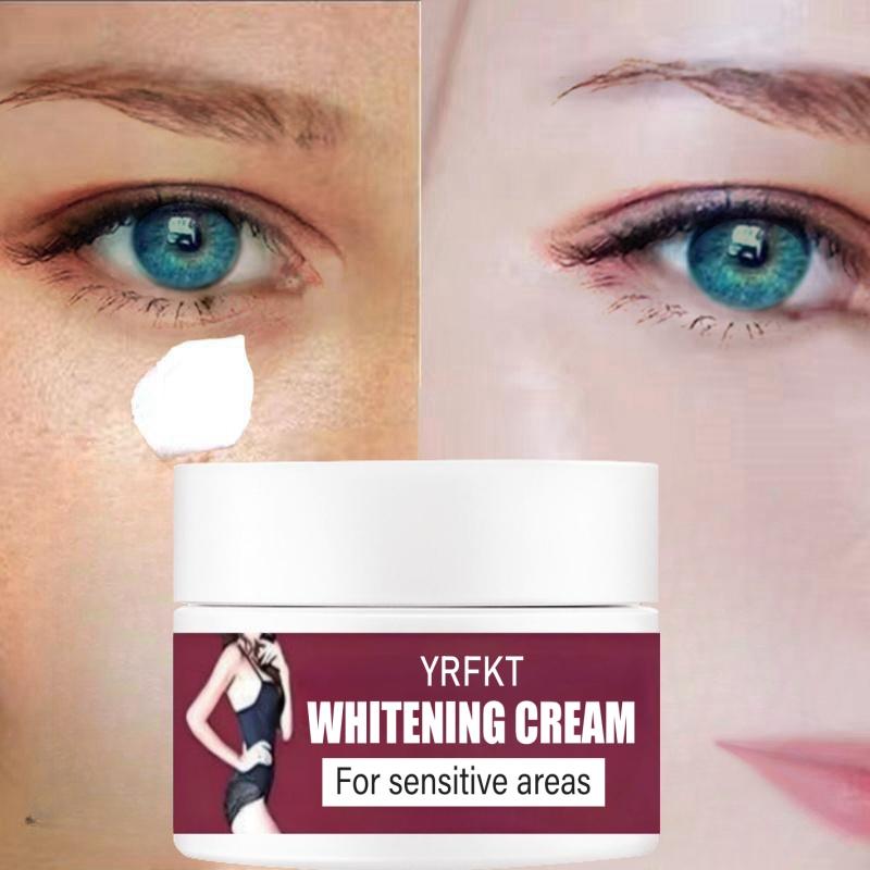 Whitening Facial Body Cream For Dark Skin Bleaching Underarm Legs Knees Sensitive Area Lightening Moisturizing