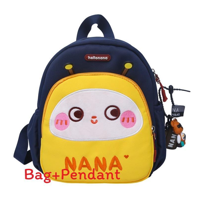 Simple Unisex Summer Backpack With Durable Nylon Material For School Days