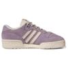 Adidas Originals Rivalry Non-Slip Durable Low-Top Skate Shoes Women Sneakers Purple White IF6254