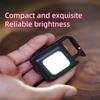 Strong Light Portable Mini Keychain Small Flashlight Charging Camping Work Light Multifunctional Auto Repair Portable Light LED