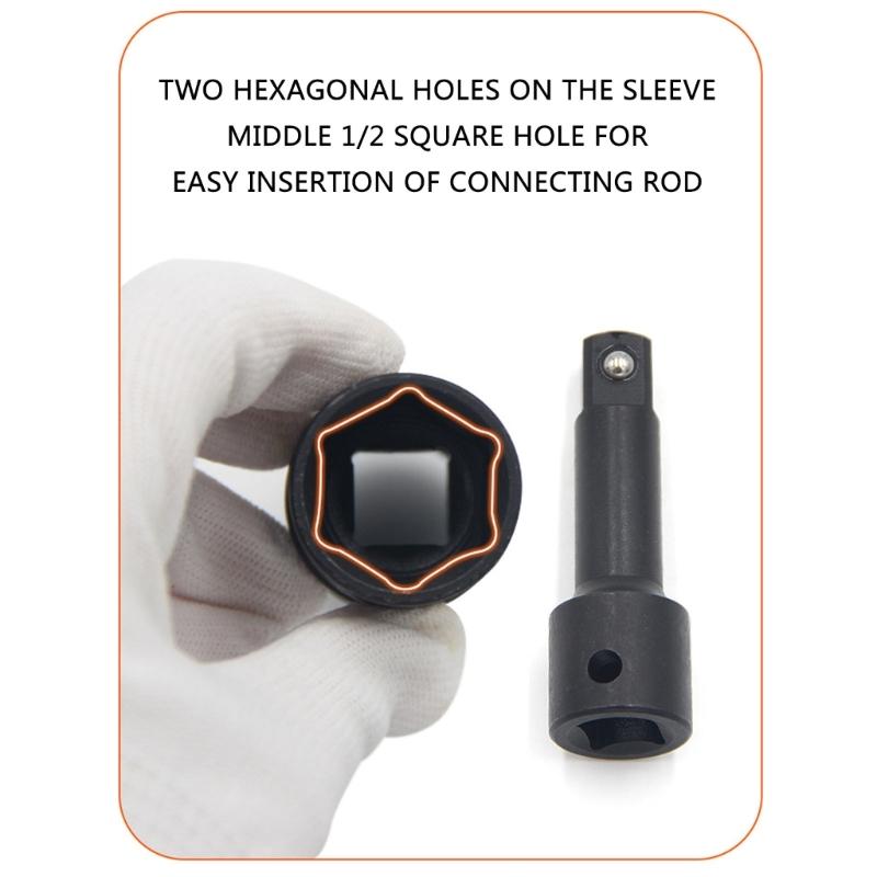 17/19mm 21/22mm Bi Directional Electric Wrench Socket Wheel Nut Wrench for Mechanics and Projects