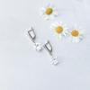 Silver Earrings with Cubic Zirkonia (2144564)