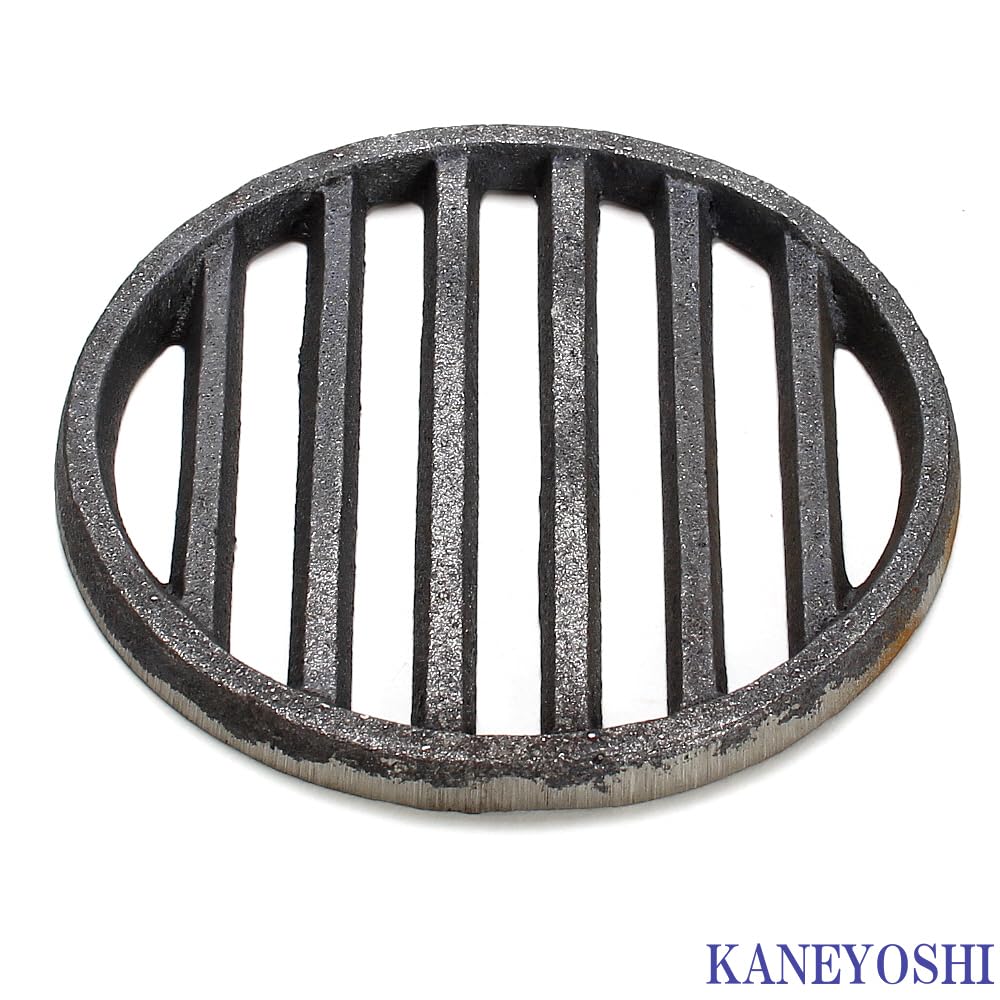 KANEYOSHI Cast Iron Fire Size 4 charcoal Pit, (for brazier/charcoal grill)