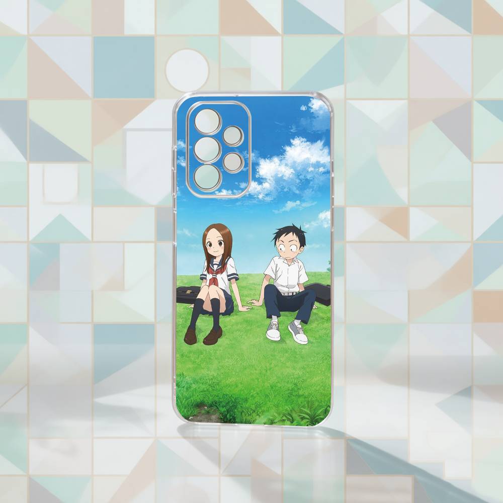 Karakai Jouzu no Takagi-san Phone Case For Samsung S25,S24,S21,S22,S23,S30,Ultra,S20,Plus,Fe Transparent Cover