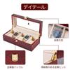 Insputer Watch Storage Case for 5 Perfect As a Birthday Wooden Luxury Watch Collection Perfect Gift for Respect for the Aged Compatible with and