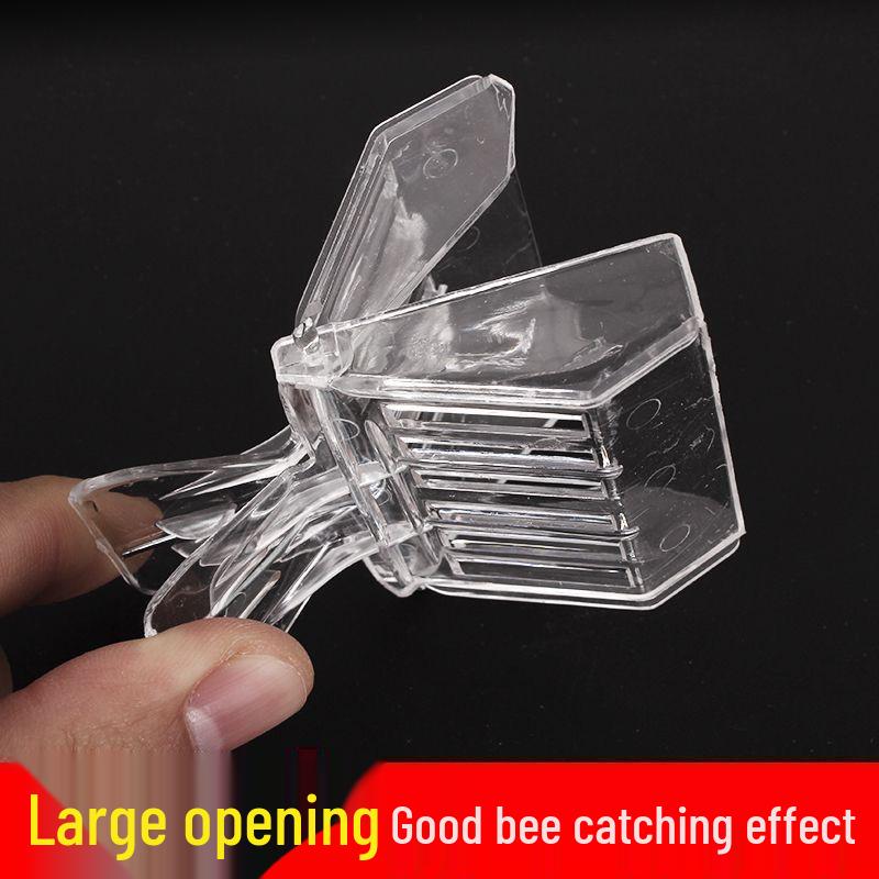 Plastic Clip Queen Cage: Bee Catcher Anti-Escape Tool