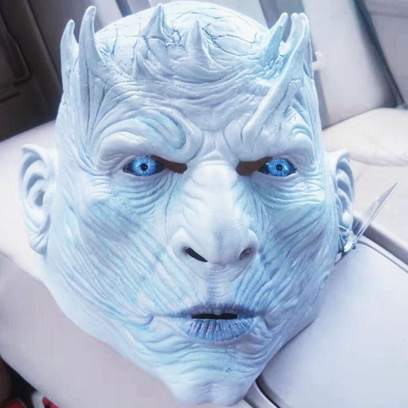 Halloween mask Tricky Fool Series Game of Thrones Mask Night King Latex hood