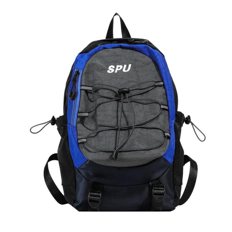 Oxford Cloth School Backpack For Students With Breathable Design For Middle Schoolers