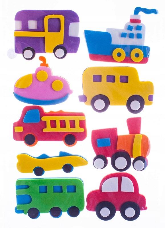 NAKLEJKI DEKORACYJNE POJAZDY 9SZT 5448