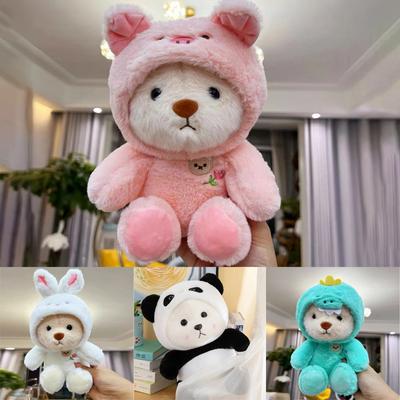 Anime Cosplay Joint Bär Plüschtier Niedliche Kuscheltiere Hase Schwein Panda Dinosaurier Plüschtiere Puppe Kawaii Stofftiere Für Mädchen