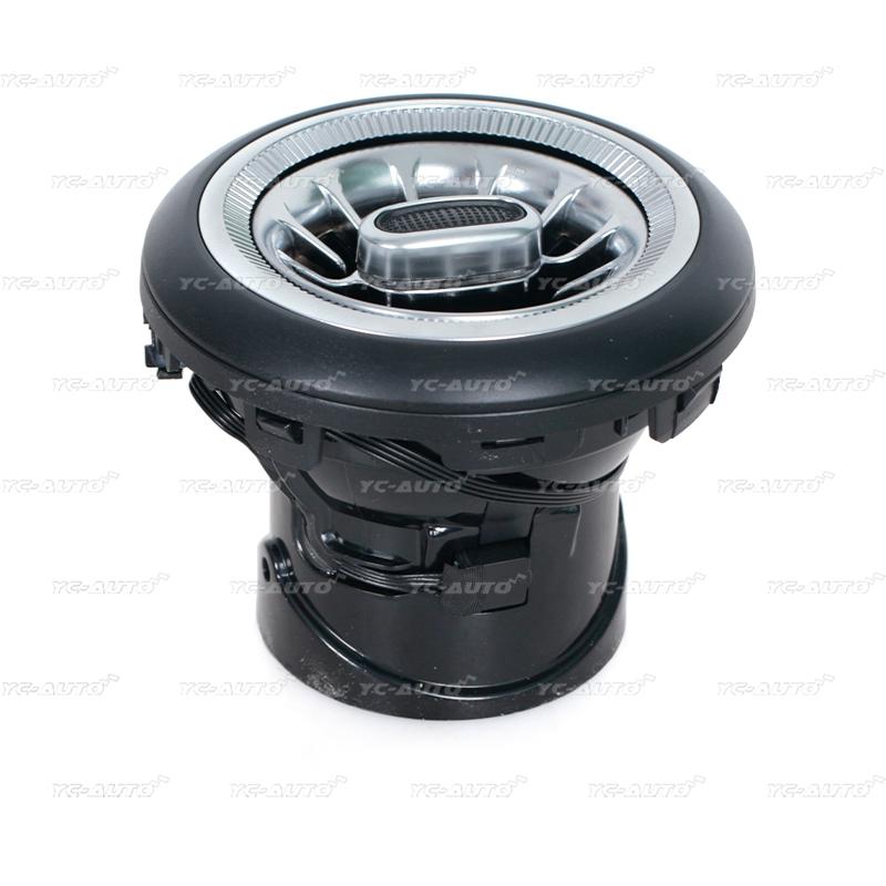 For Suzuki Jimny JB64 JB74 Car LED Front Dashboard AC Air Condition Vent Outlet Turbo Interior Trim Car Accessories