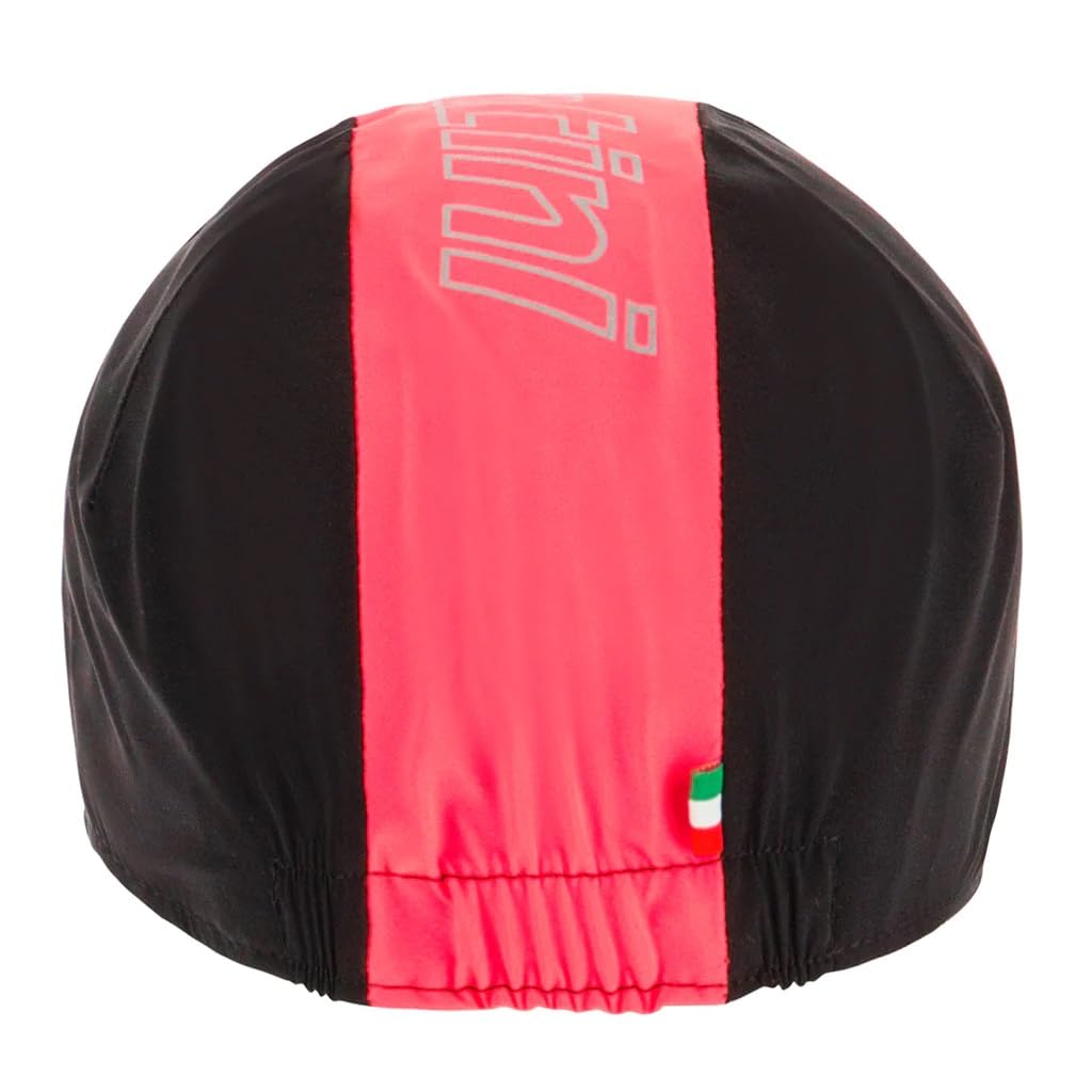 Santini Guard Mercurio Rain Cap, Black/Pink