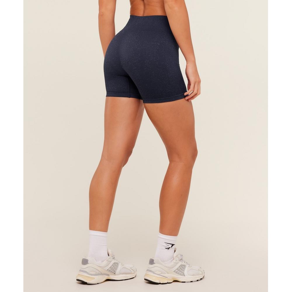 Gymshark Adapt Fleck Bezešvé šortky Těžká modrá Železná modrá B6a1j Ud7z