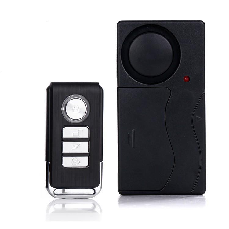 Adjustable Sensitivity Wireless Vibration Alarm with Remote Control