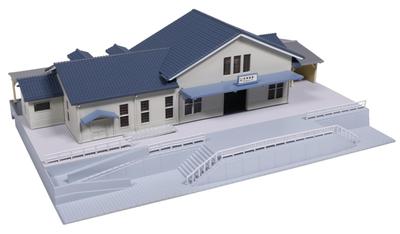 KATO N Gauge Suburban Station Diorama Building, Monotone, Supplies, 23-211D
