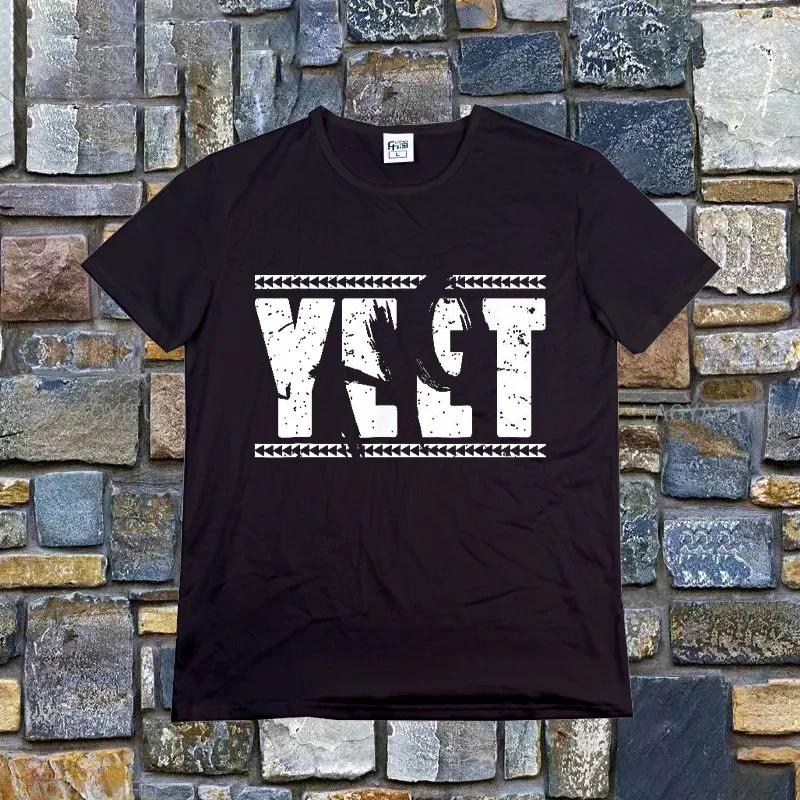 Retro Tričko Jey Uso Yeet Vtipné citáty Wresting Lovers Grafické tričko Měkké Unisex Tričko s výstřihem do O Letní tričko Módní topy