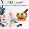 Tibetan Singing Bowl Set - 100% Hand-Hammered Nepalese Sound Bowls for Meditation, Yoga, Chakra Meditation Accessories, Unique Gift for Women and Men