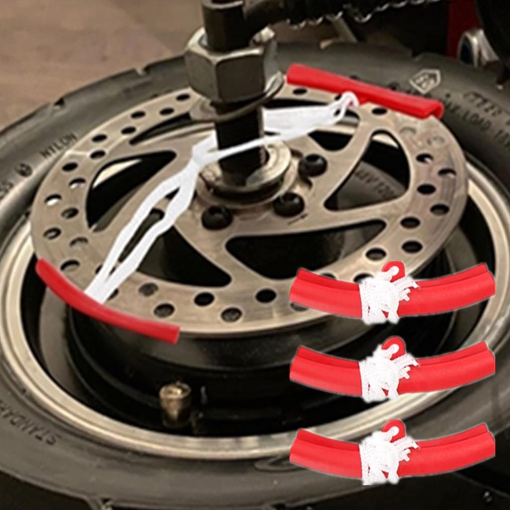 Langes Reifenhebel-Set mit 3 beschichteten Hebeln für Motorräder und Reifen- und Rad-Spezialwerkzeugsatz mit Aufbewahrungstasche 37,5cm Fahrräder, Ersatz,