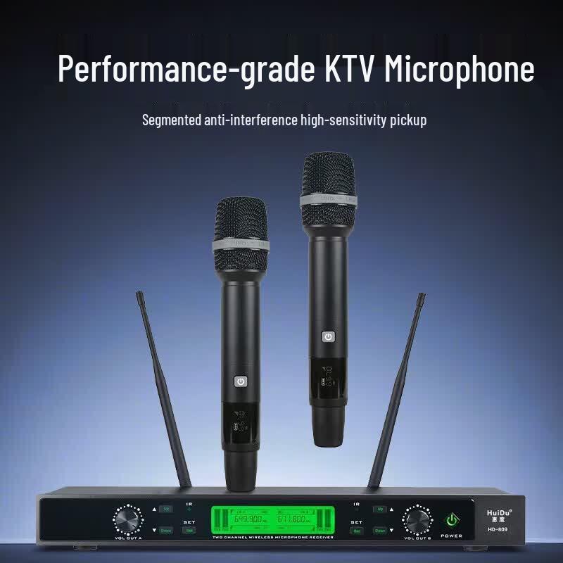 HUIDU UHF High-Fidelity Wireless Conference Microphones (CN version)