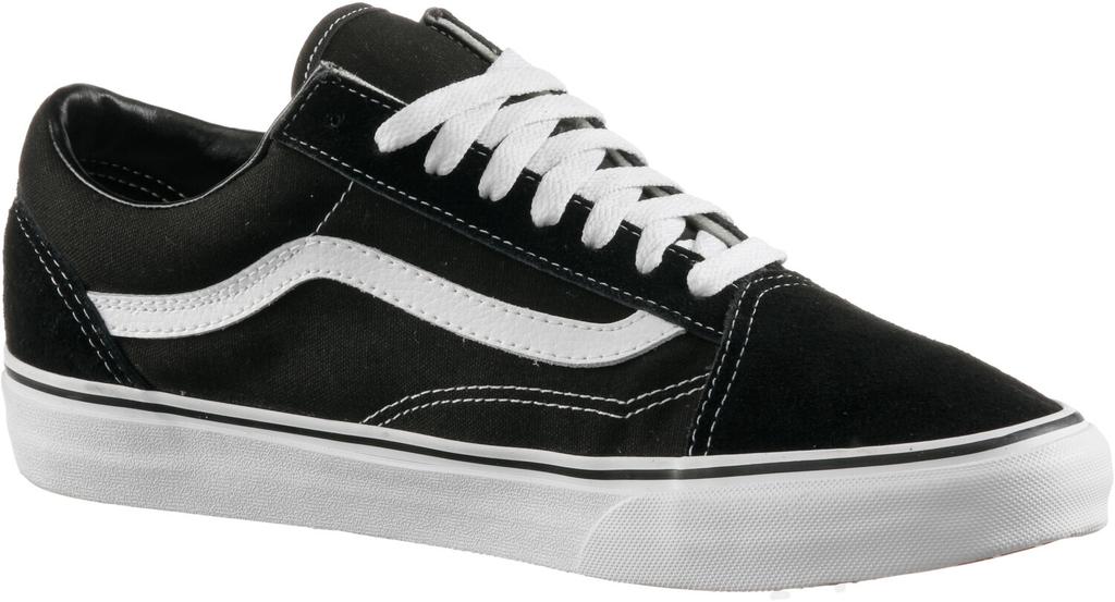 Кроссовки Vans Old Skool (Suede/Canvas) black/true white