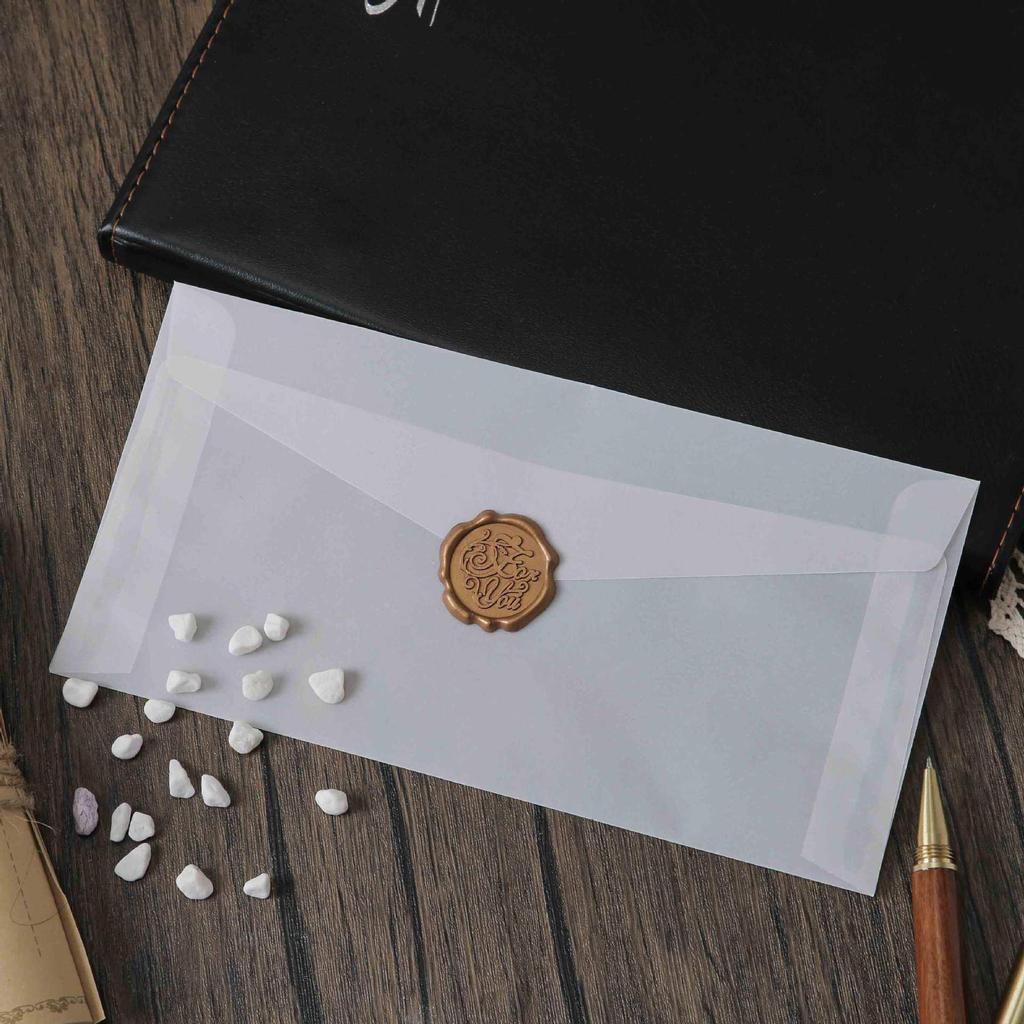 Transluzente 120 g/m² Pergament Hochzeitseinladungs-Umschläge - Größen 3/5/7