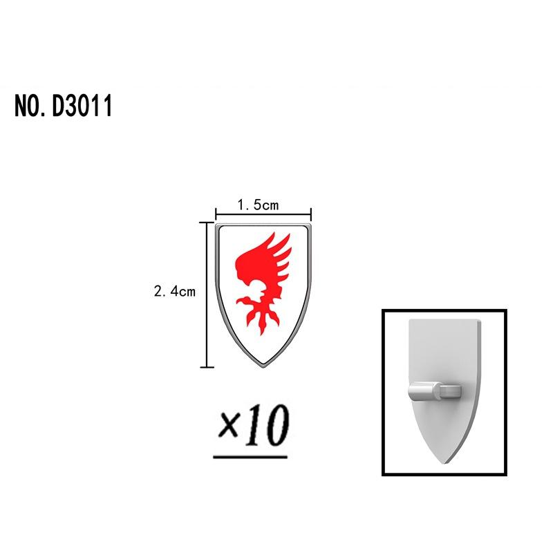 Military Building Blocks Medieval Solider Knights Equipments Mount War-Horse Wolf Flag Vests Shields Fiery Dragon Mini Brick Toy