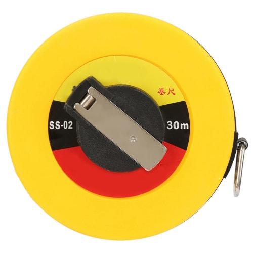 Hyuduo 4 Types of Fiberglass Tape Measure, Site Measure, Surveying Ruler, Soft Ruler (30M)
