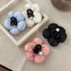 2pcs Pearl Scrunchies Shark Clip Korean Style Exaggerated Crab Clip  Lady
