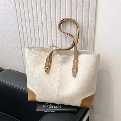 Casual Simple Women's Shoulder Bag High Quality Multi-functional Style Advanced Delicate Soft Leather Handbag