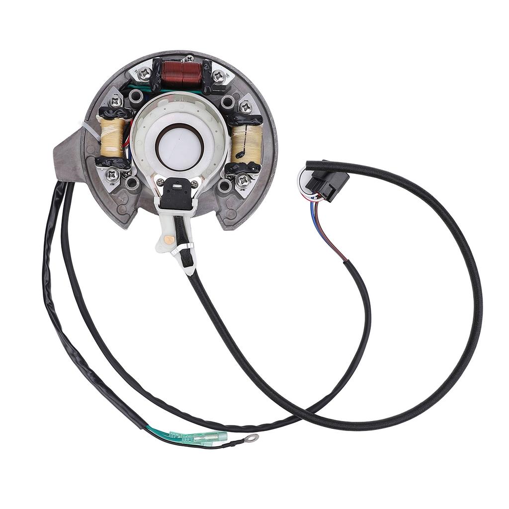 Outboard Magneto Stator Coil 66T 85560 01 Aluminum Iron Stable Performance Ignition Magneto Stator for 2 Stroke 40HP