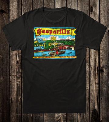 T-shirt da Viaggio Retrò Vtg Arte Stato Florida Tampa Gasparilla Festa dei Pirati