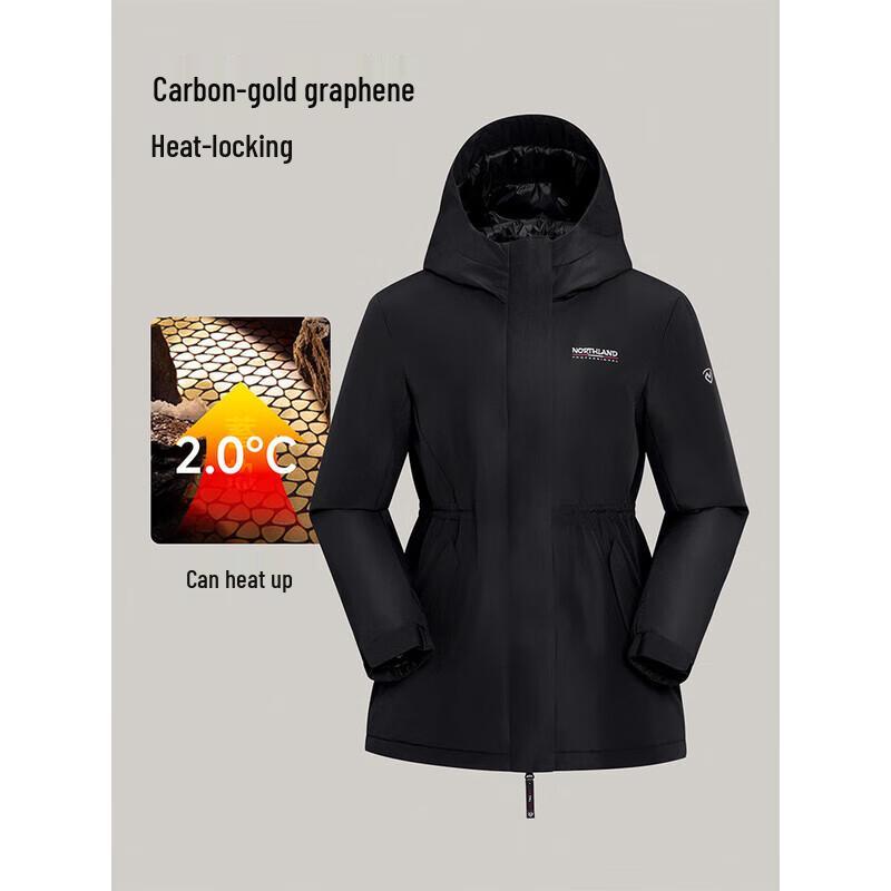 NORTHLAND Wangxi Women's 3-Proof Insulated Padded Jacket NPJFH2542E