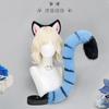 Anime Kpop Cosplay Tiger Ear Headband Tail Set Adults - Plush Furry Animal Costume Accessories