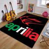 2026 A-Aprilia Rennwagen Logo Motorrad Teppich Teppich für Schlafzimmer Wohnzimmer Haus Sofa Dekoration, Kinder Spiel Dekor Bodenmatte Geschenk
