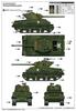iLoveKit scale US Army M4A3E8 Sherman Medium Tank Early Model Plastic Model Kit ILK61619 Molded in Color 1/16