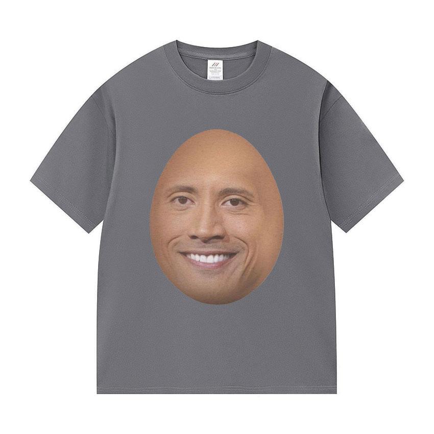 Lustige Dwayne Johnson Schauspieler Meme T-Shirts Unisex O-Ausschnitt Mode Kurzarm T-Shirt Unisex Lässig Baumwolle Hohe Qualität T-Shirt Oberteile