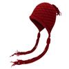 Hat Style Versatile Sweet Solid Color Minimalist Warm Knitted Hatscaps