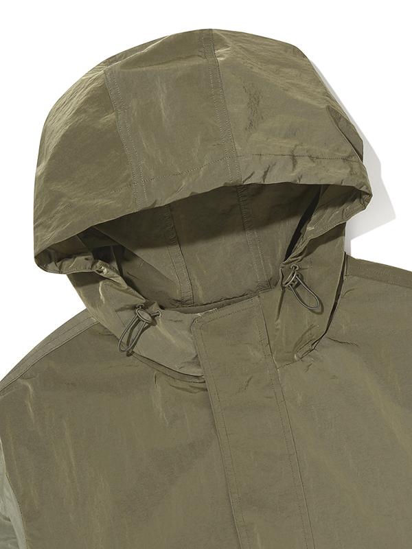 Bbc Earth Dual Effect Embroidered Anorak_Khaki