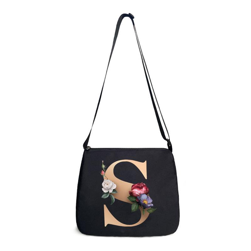 New letter printed handbag women's fashion versatile clutch bag portable messenger bag underarm shoulder bag