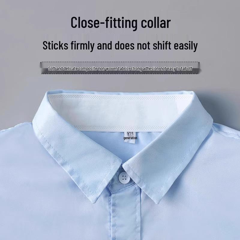 Disposable Sweat-Absorbent Collar Patch for Neckline Protection