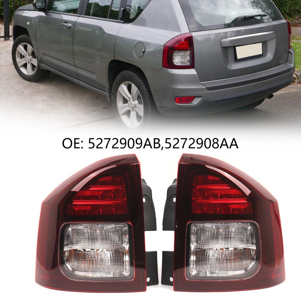 ABS LED Back Lamp Part Number 5272909AB, 5272908AA Rear Light Tail Light Taillight Safety for Select Model