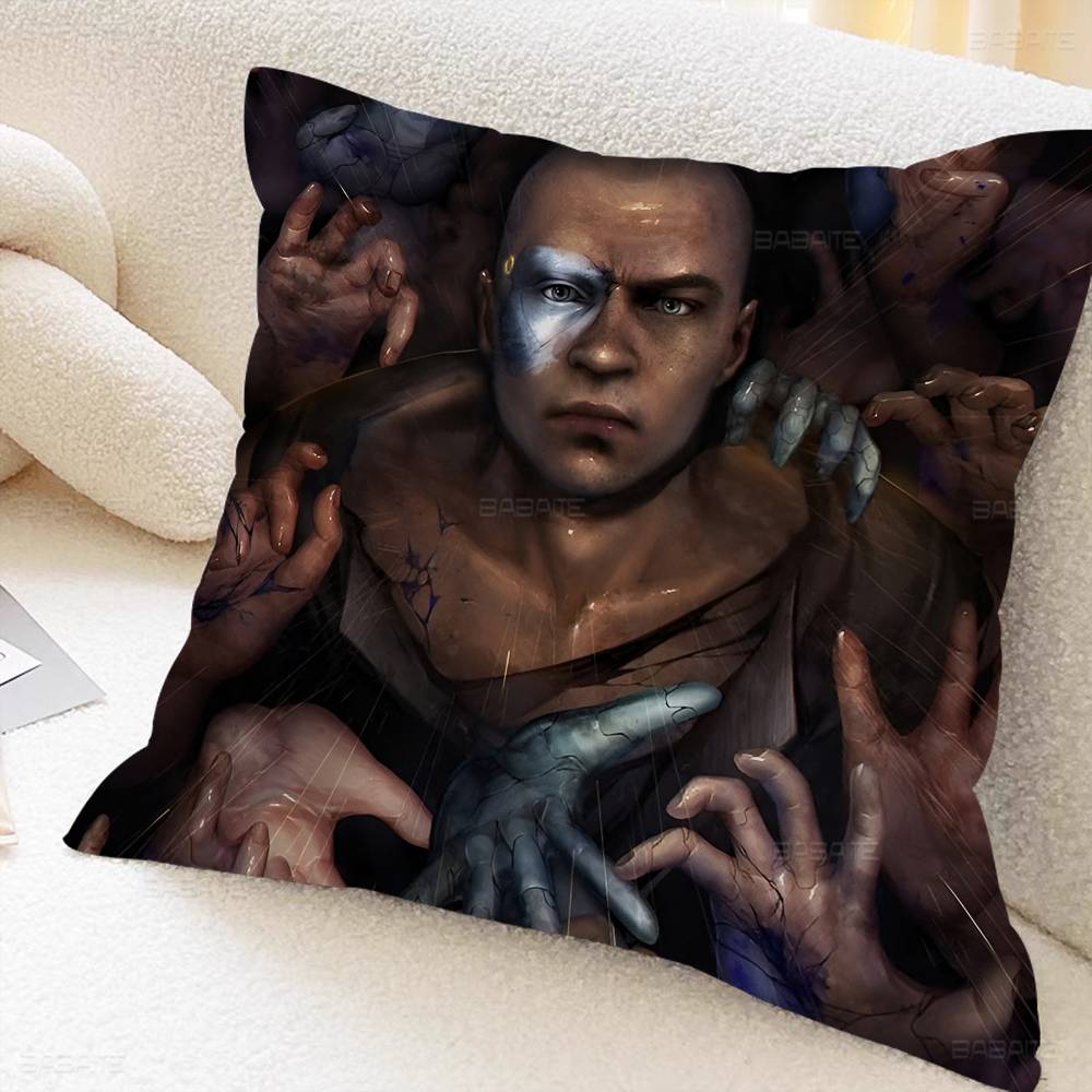 D-Detroit B-Stań się H-Człowiekiem Poszewka na Poduszkę Poszewka na Poduszkę Sofę Dekoracja Pokoju Domowego Prezent dla Dzieci