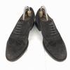 Netherlands VAN BOMMEL Leather Goodyear Wingtip 25.5 Brown Full Brogue Medallion Dress Shoes(USED)
