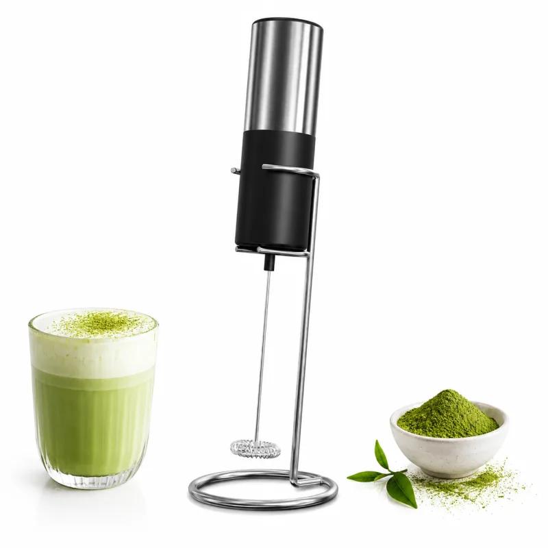Kitchencook Kfoam - Mousseur à Lait électrique Avec Support