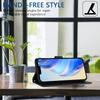 For Xiaomi Redmi Note 14 4G (163.25mm) Case Imprinted Honeycomb RFID Blocking Leather Phone Cover with Strap