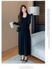 2026 Spring Knit Vest and Dress Two-Piece Set