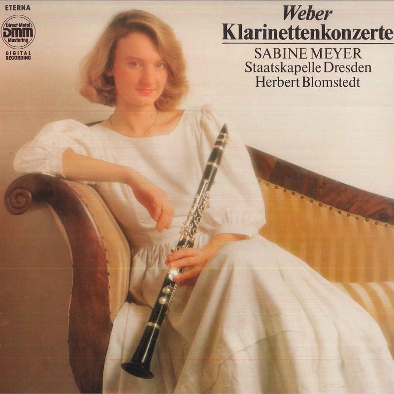 

LP Record WEBER, SABINE MEYER, STAATSKAPELLE - Klarinettenkonzerte 725067 ETERNA 1987 German Dem Classical Used