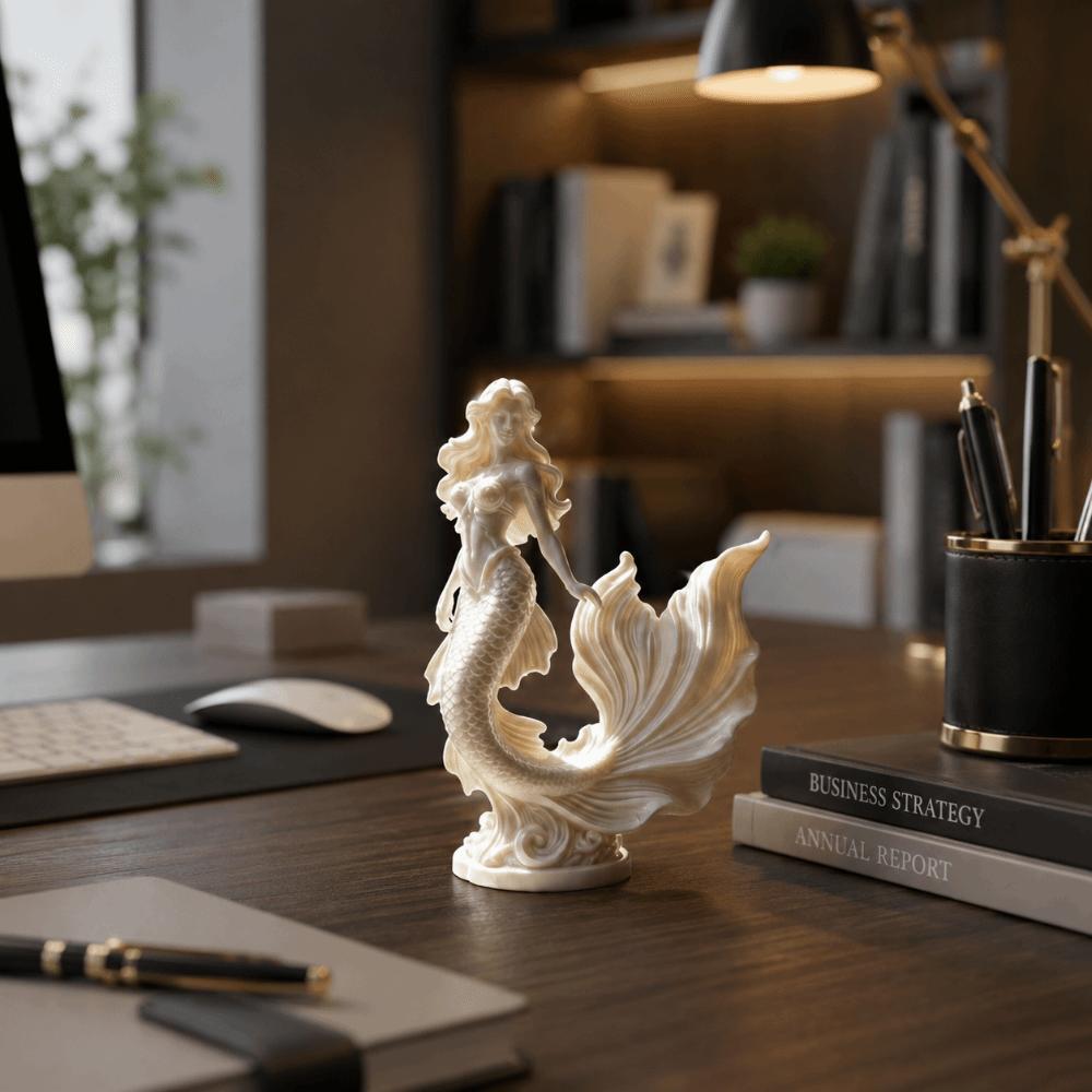 Ocean Theme Desktop Ornaments 3D Printed Mermaid Ornaments Sweet Home Decoration Living Room
