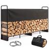 Galvanized Steel Indoor and Outdoor Gate with Oxford 600D Cover and Bag, 500 kg Capacity, Black