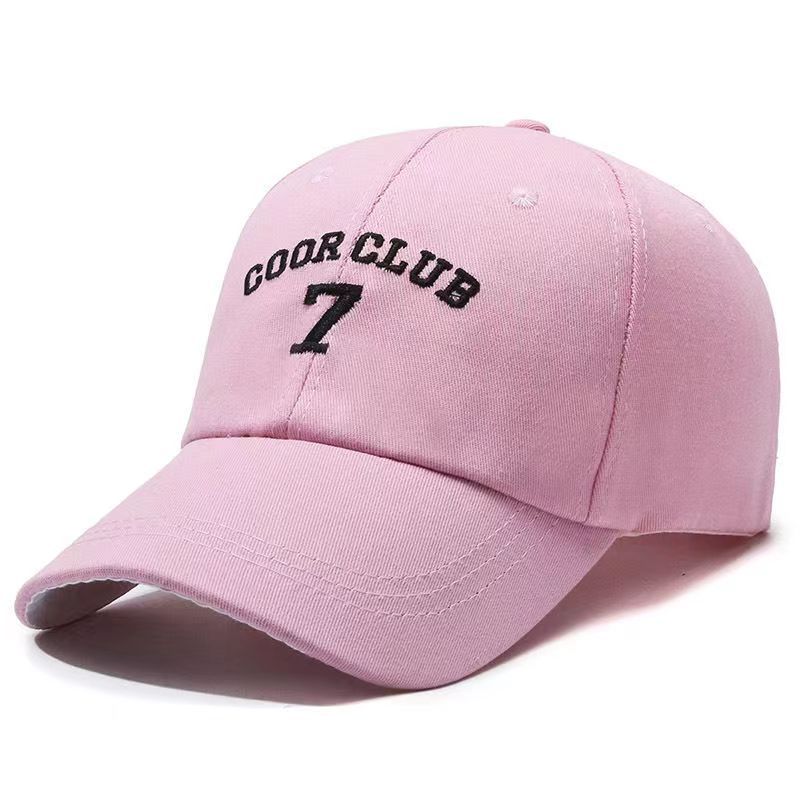Letters Embroidery Coorclub 7 Sunshade Cap Women Outdoor Sunscreen Breathable